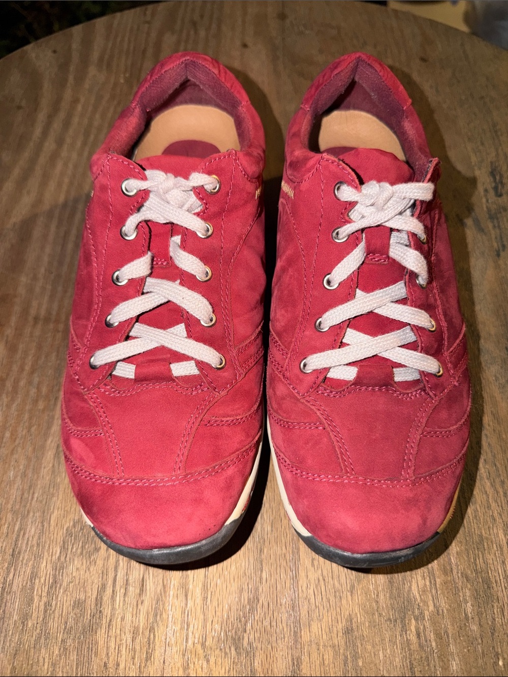 Earth Flora Rosewood Leather Casual Sneakers Women’s Size 8